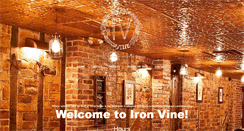 Desktop Screenshot of ironvinepeekskill.com